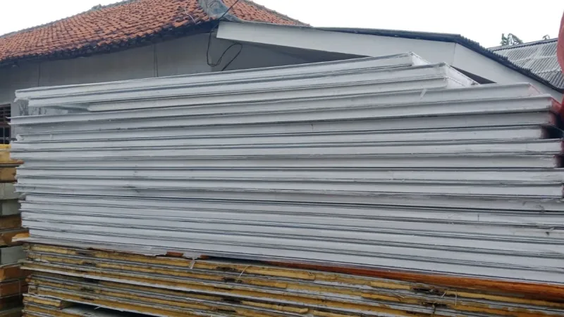 Harga Panel Sandwich Eps Bekas 7,5 cm