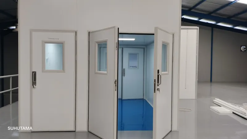 Pintu cleanroom industri