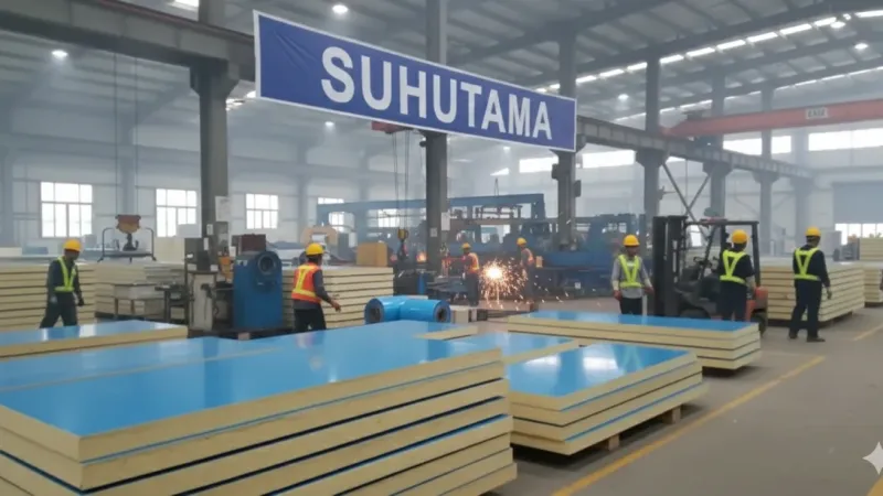 Produsen Panel Sandwich Kredibel Suhutama